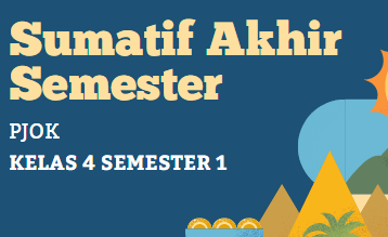Soal Sumatif Akhir PJOK Kelas 4 Semester 1